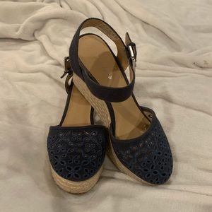 Skechers espadrille size 8 navy